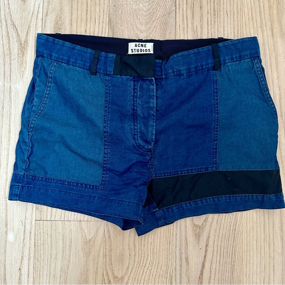 Acne Studios Patchwork Shorts - Picture 1 of 3